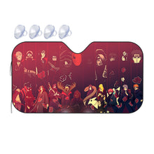 Load image into Gallery viewer, Akatsuki Members  Car Sunshade
