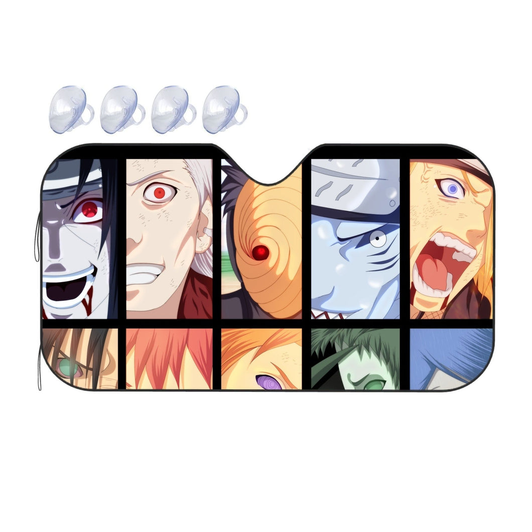 Akatsuki's members  Car Sunshade