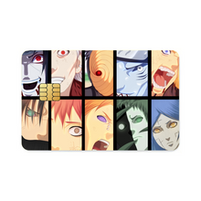 Load image into Gallery viewer, Akatsuki&#39;s members  Credit Card Skins (4-in-1 Pack)
