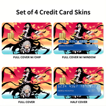 Load image into Gallery viewer, Akutagawa &amp; Atsushi Credit Card Skins (4-in-1 Pack)
