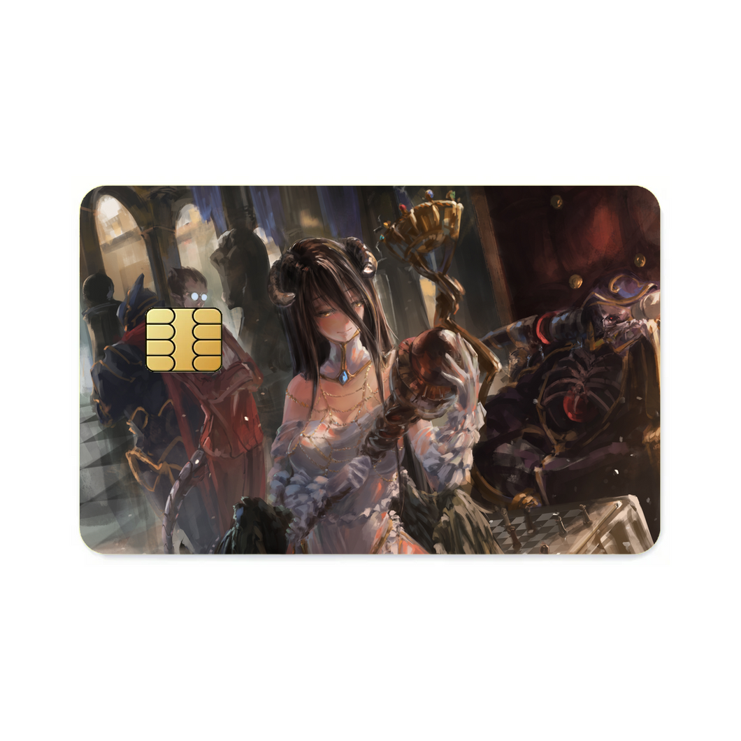 Albedo, Ainz Ooal Gown, Demiurge  Credit Card Skins (4-in-1 Pack)