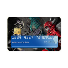Load image into Gallery viewer, Albedo Vs Shaltear  Credit Card Skins (4-in-1 Pack)
