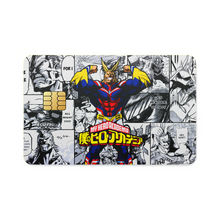 Load image into Gallery viewer, All Might Manga Credit Card Skins (4-in-1 Pack)
