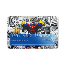 Load image into Gallery viewer, All Might Manga Credit Card Skins (4-in-1 Pack)
