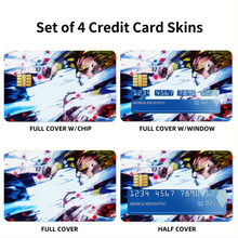 Load image into Gallery viewer, All Might VS All For One  Credit Card Skins (4-in-1 Pack)
