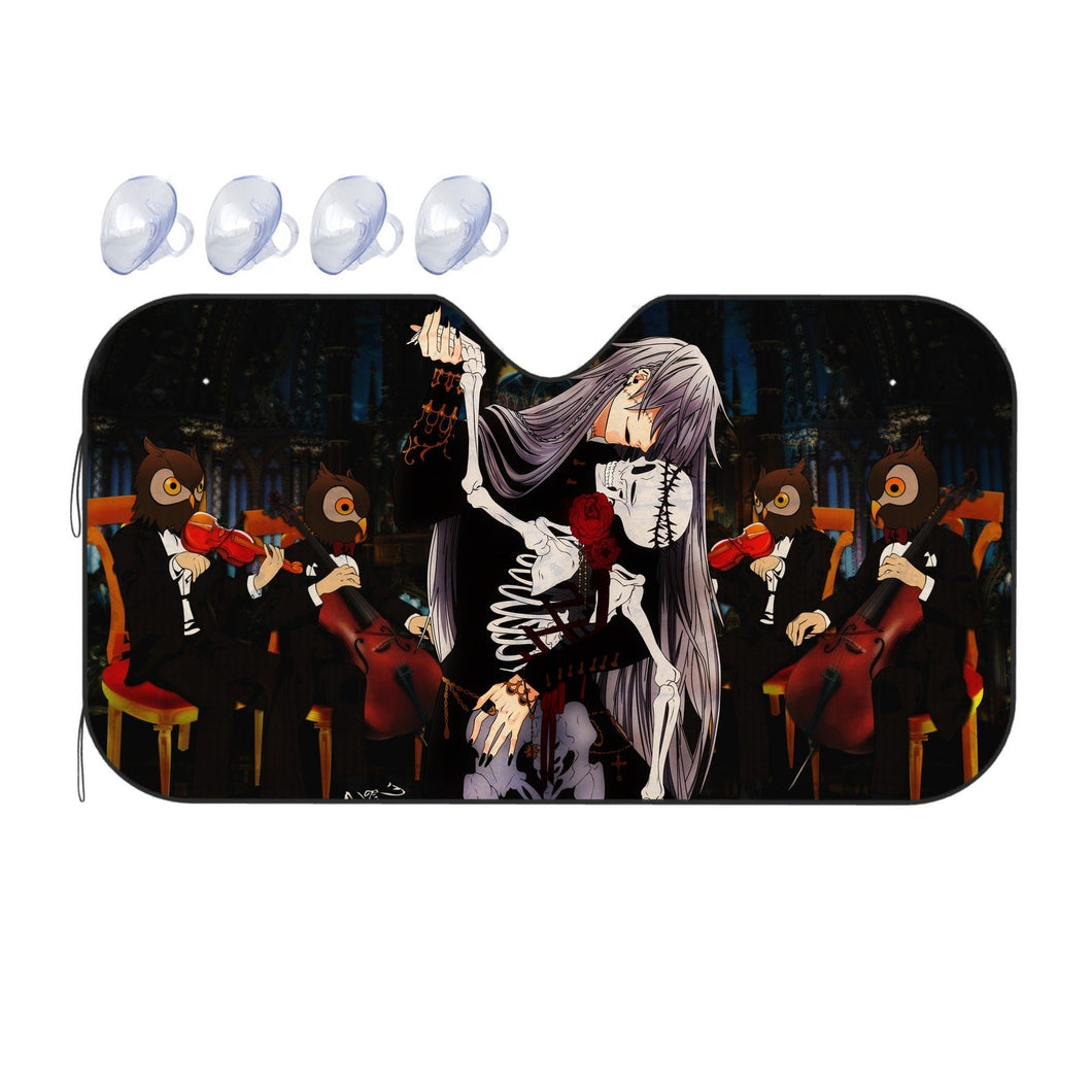 All She Wants To Do Is Dance!  Car Sunshade