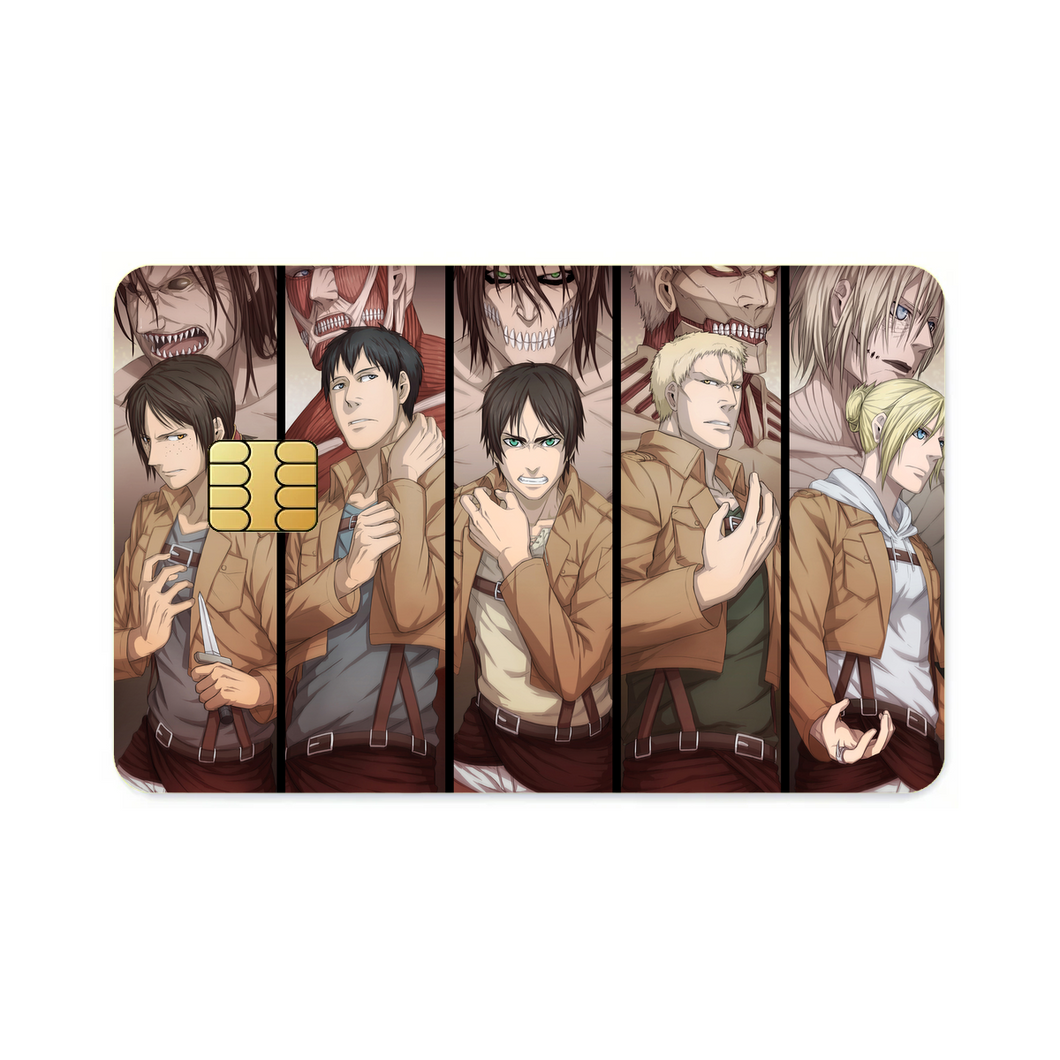 All Titans  Credit Card Skins (4-in-1 Pack)