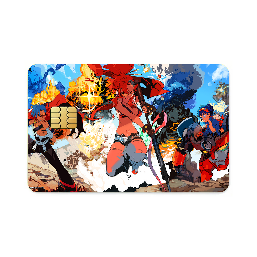 All Together Now!  Credit Card Skins (4-in-1 Pack)
