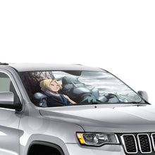 Load image into Gallery viewer, Alphonse Elric Edward Elric  Car Sunshade

