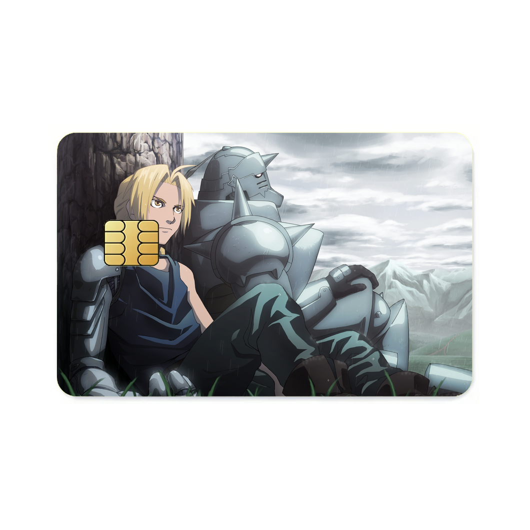 Alphonse Elric Edward Elric  Credit Card Skins (4-in-1 Pack)