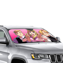 Load image into Gallery viewer, Alphonse, Winry and Edward  Car Sunshade
