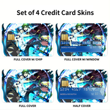 Load image into Gallery viewer, Amaimon Vs Rin Credit Card Skins (4-in-1 Pack)
