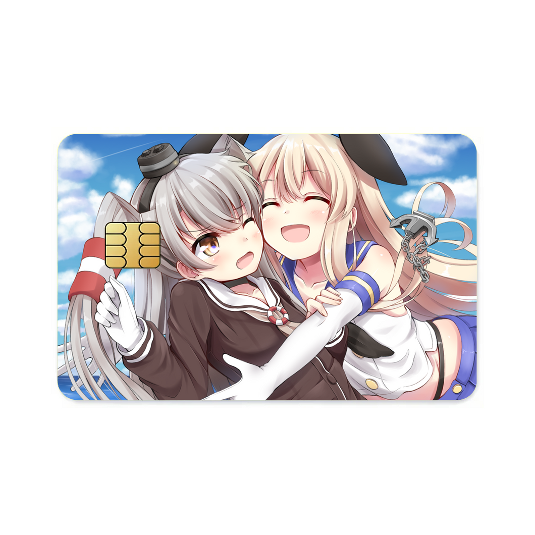 Amatsukaze, Shimakaze Credit Card Skins (4-in-1 Pack)