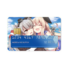Load image into Gallery viewer, Amatsukaze, Shimakaze Credit Card Skins (4-in-1 Pack)
