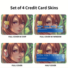 Load image into Gallery viewer, Anime Akame ga Kill!  Credit Card Skins (4-in-1 Pack)
