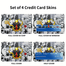Load image into Gallery viewer, Anime Assassination Classroom  Credit Card Skins (4-in-1 Pack)
