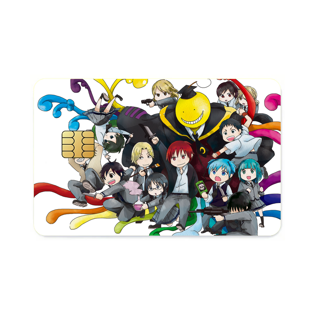 Anime Assassination Classroom  Credit Card Skins (4-in-1 Pack)