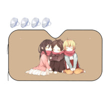 Load image into Gallery viewer, Anime Attack On Titan  Car Sunshade
