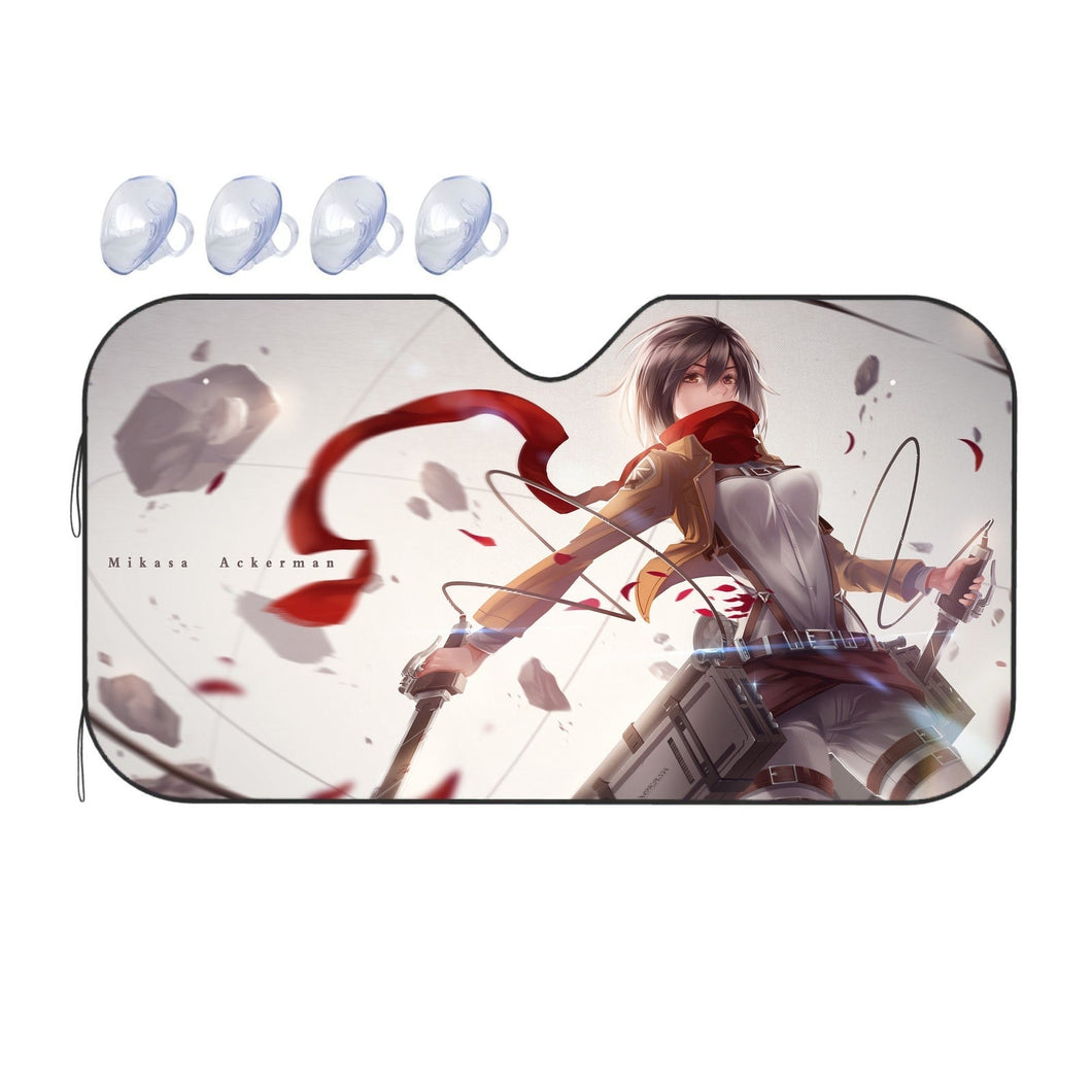 Anime Attack On Titan  Car Sunshade