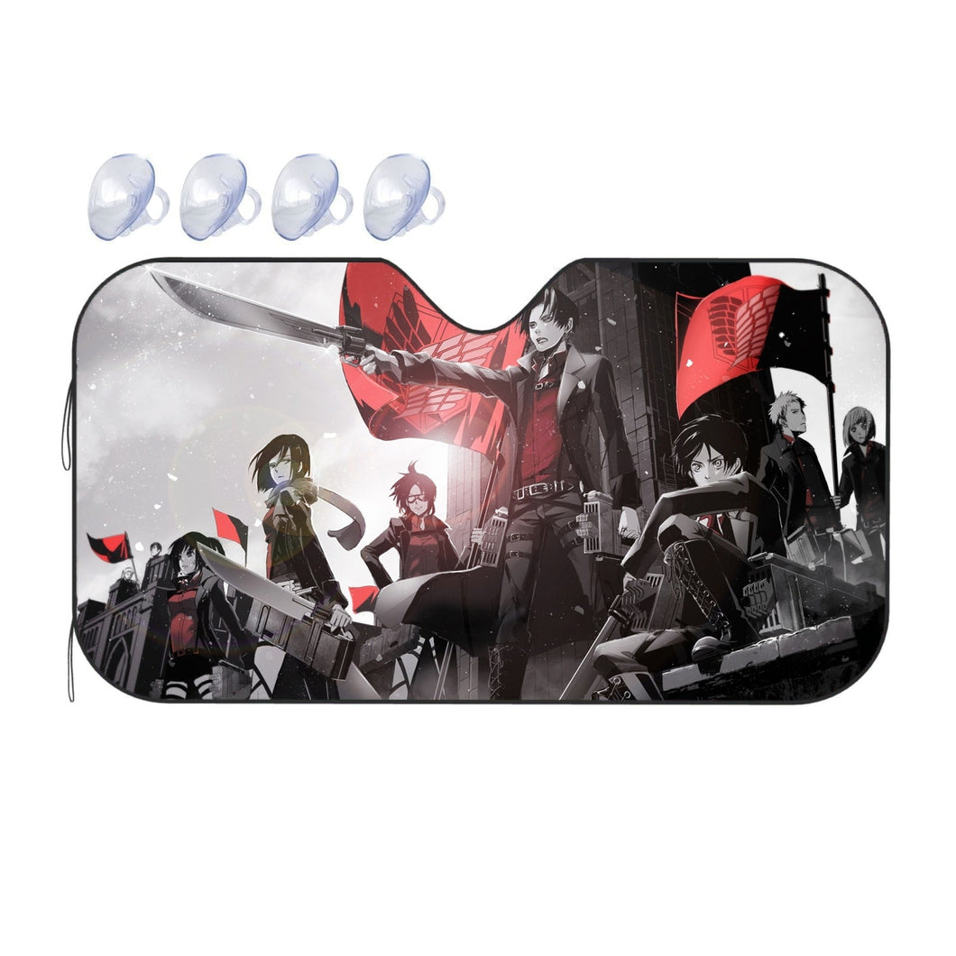 Anime Attack On Titan  Car Sunshade