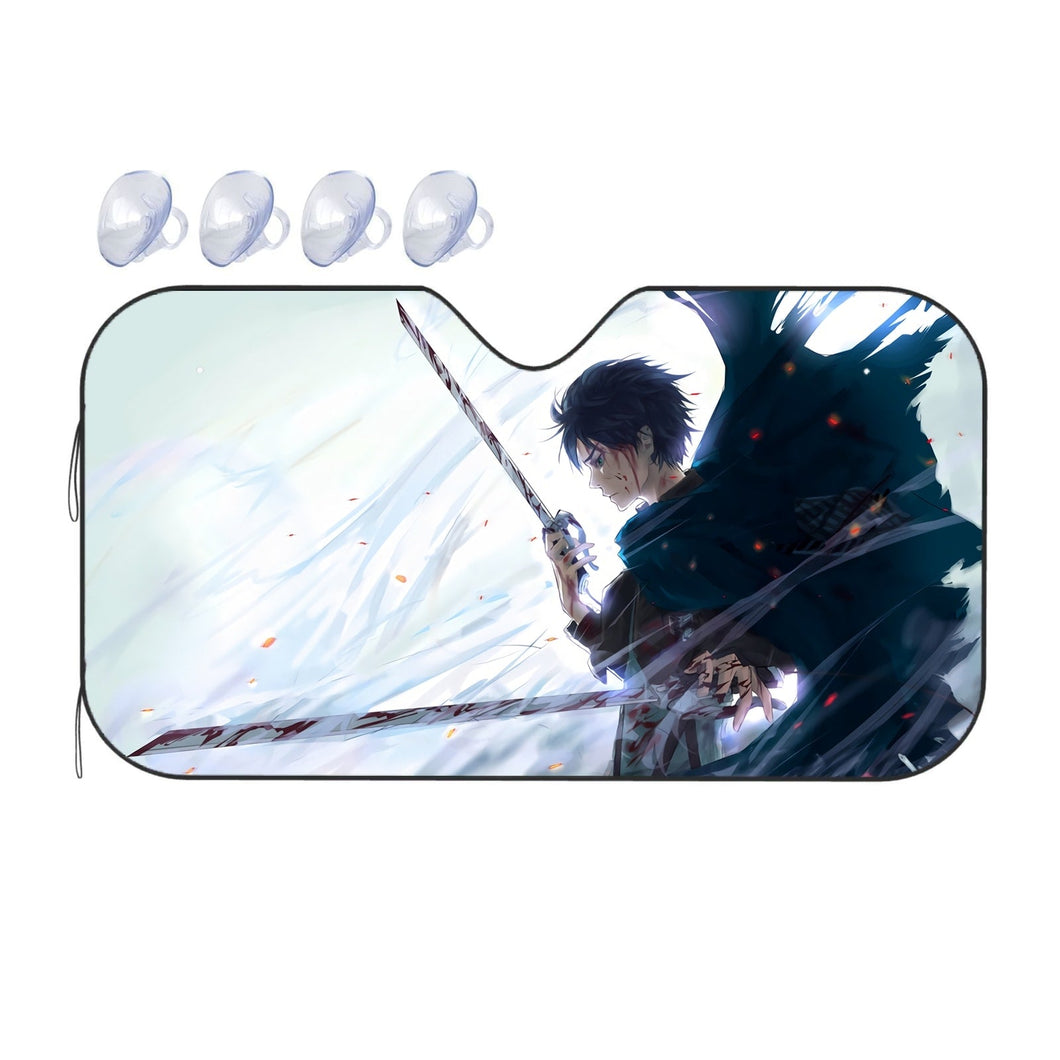 Anime Attack On Titan  Car Sunshade