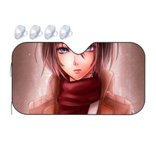 Load image into Gallery viewer, Anime Attack On Titan Car Sunshade
