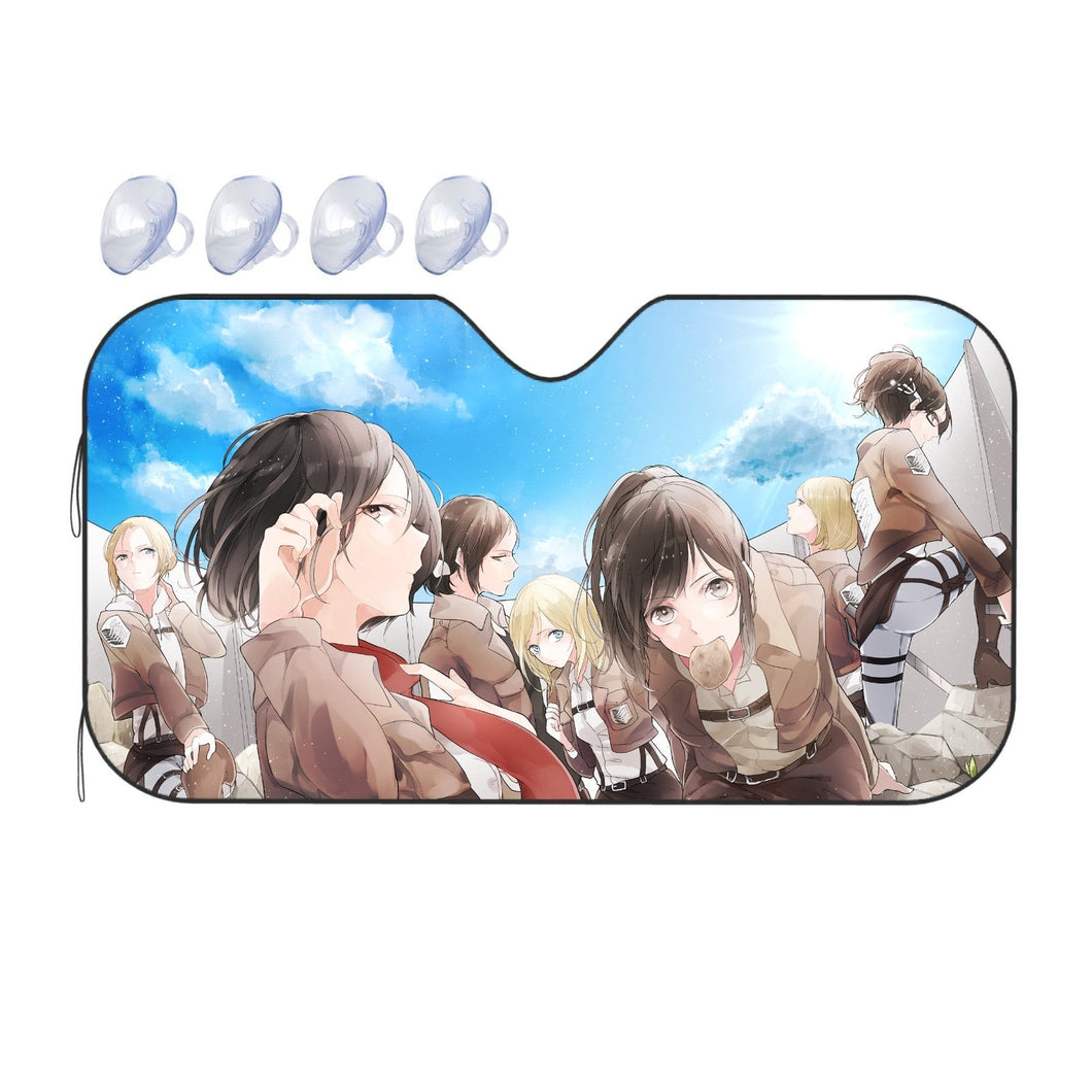 Anime Attack On Titan  Car Sunshade