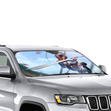 Load image into Gallery viewer, Anime Attack On Titan Car Sunshade
