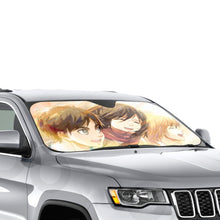 Load image into Gallery viewer, Anime Attack On Titan  Car Sunshade
