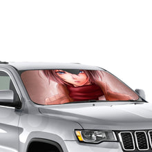 Load image into Gallery viewer, Anime Attack On Titan Car Sunshade
