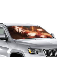 Load image into Gallery viewer, Anime Attack On Titan Car Sunshade
