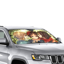 Load image into Gallery viewer, Anime Attack On Titan Car Sunshade
