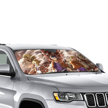 Load image into Gallery viewer, Anime Attack On Titan Car Sunshade
