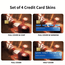 Load image into Gallery viewer, Anime Attack On Titan Credit Card Skins (4-in-1 Pack)
