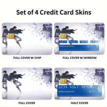Load image into Gallery viewer, Anime Attack On Titan  Credit Card Skins (4-in-1 Pack)
