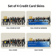 Load image into Gallery viewer, Anime Attack On Titan Credit Card Skins (4-in-1 Pack)
