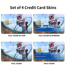 Load image into Gallery viewer, Anime Attack On Titan Credit Card Skins (4-in-1 Pack)
