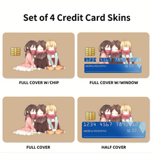 Load image into Gallery viewer, Anime Attack On Titan  Credit Card Skins (4-in-1 Pack)
