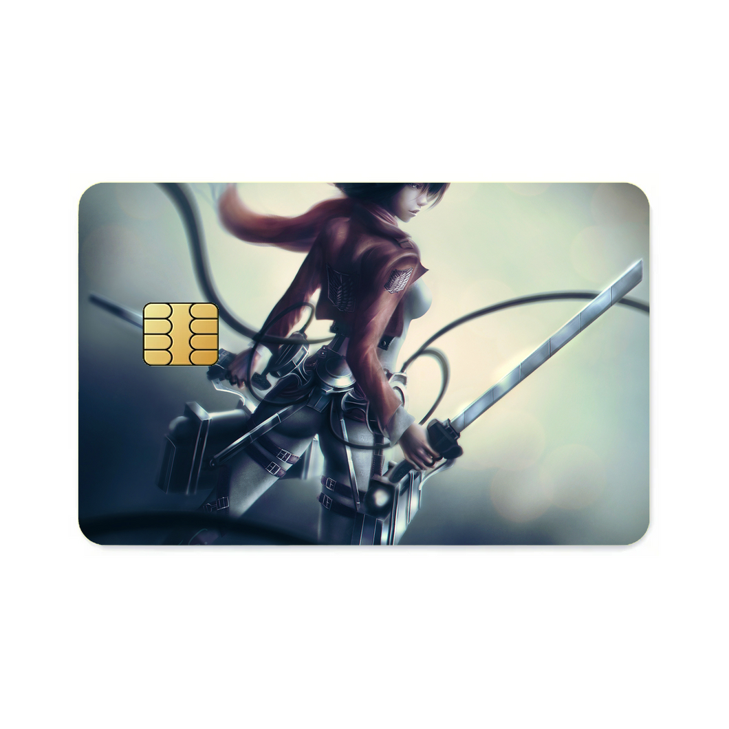 Anime Attack On Titan  Credit Card Skins (4-in-1 Pack)