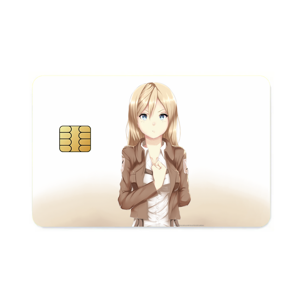 Anime Attack On Titan  Credit Card Skins (4-in-1 Pack)