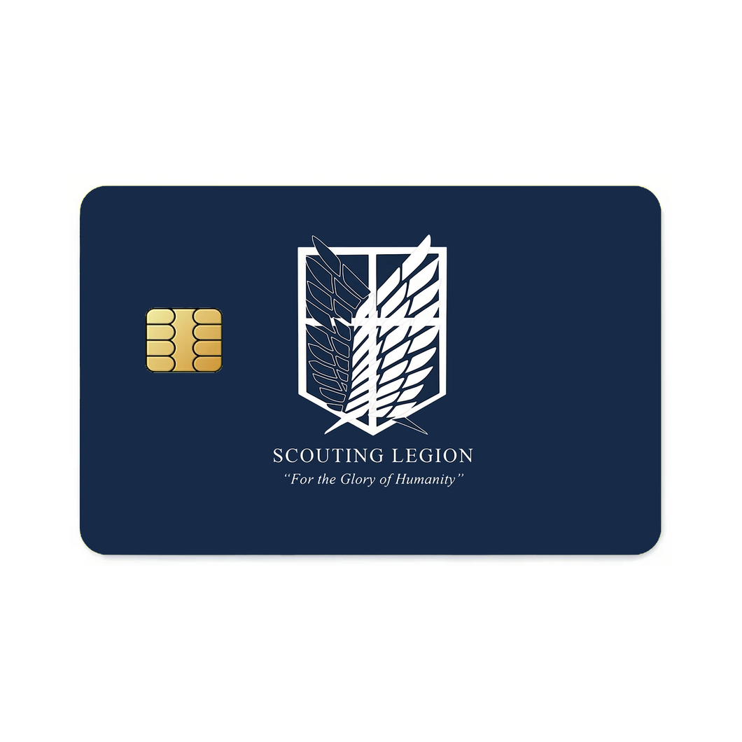 Anime Attack On Titan  Credit Card Skins (4-in-1 Pack)