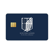 Anime Attack On Titan  Credit Card Skins (4-in-1 Pack)
