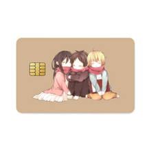 Load image into Gallery viewer, Anime Attack On Titan  Credit Card Skins (4-in-1 Pack)
