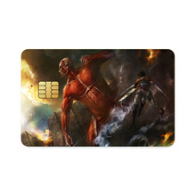 Load image into Gallery viewer, Anime Attack On Titan  Credit Card Skins (4-in-1 Pack)
