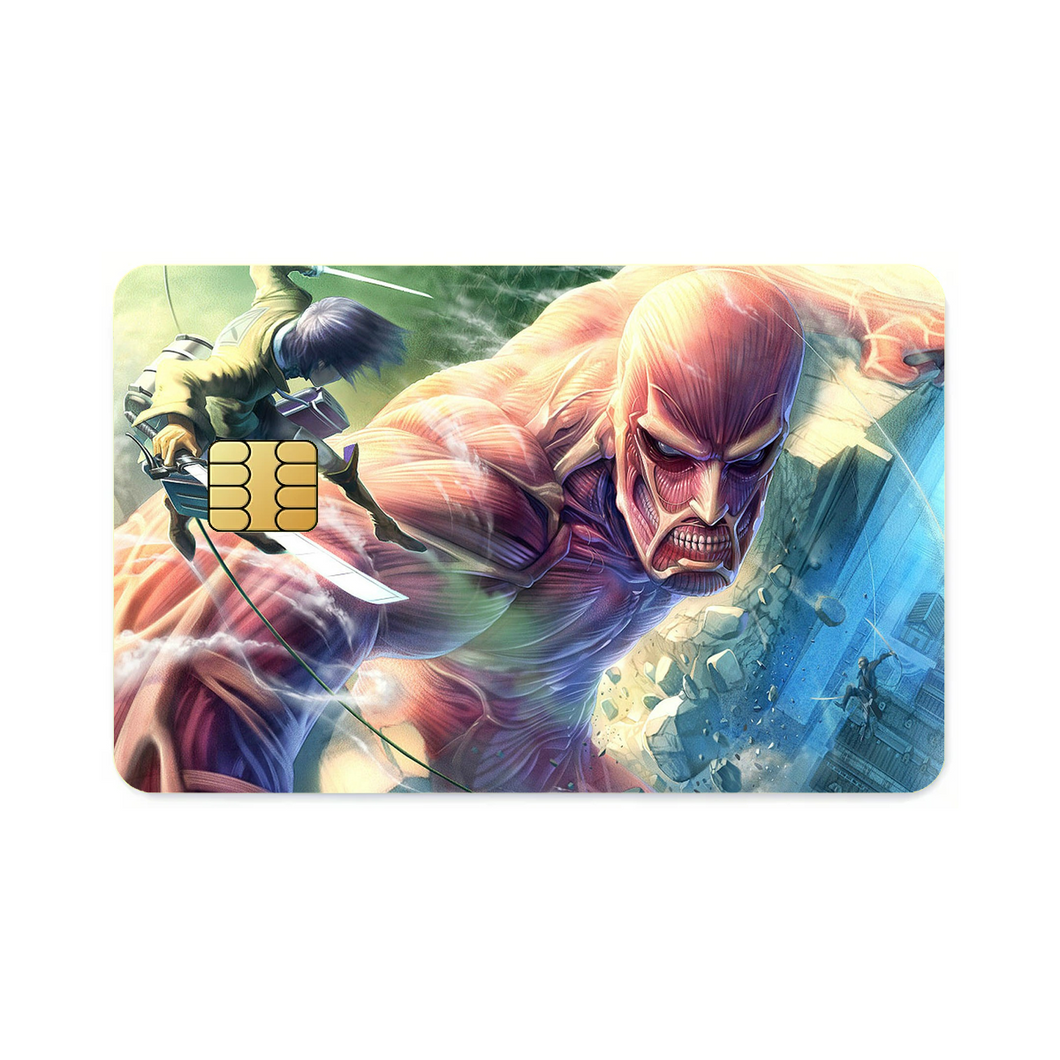 Anime Attack On Titan  Credit Card Skins (4-in-1 Pack)