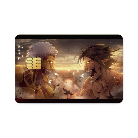Attack On Titan Credit Card Skins