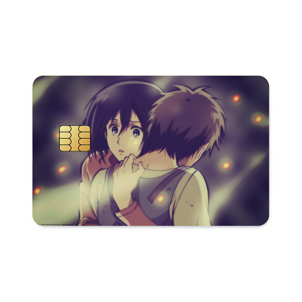 Anime Attack On Titan  Credit Card Skins (4-in-1 Pack)