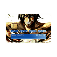 Load image into Gallery viewer, Anime Attack On Titan Credit Card Skins (4-in-1 Pack)
