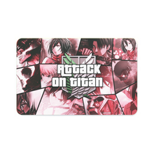 Load image into Gallery viewer, Anime Attack On Titan  Credit Card Skins (4-in-1 Pack)
