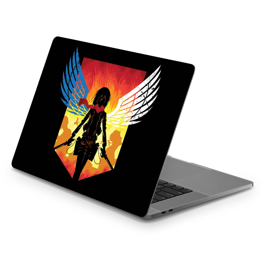 Anime Attack On Titan Macbook Skin